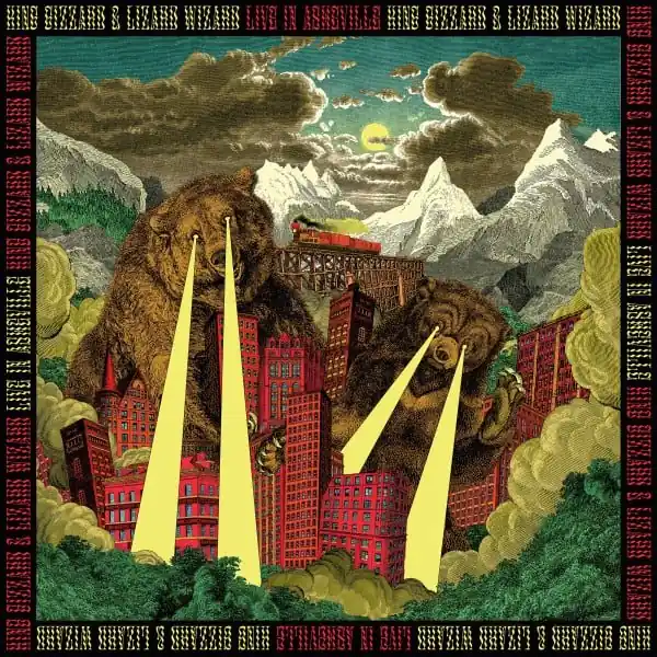 Shop Now King Gizzard & Lizard Wizard - Live In Asheville ‘19 (Fuzz Club Official Bootleg) (3xLP boxset, coloured vinyl)
