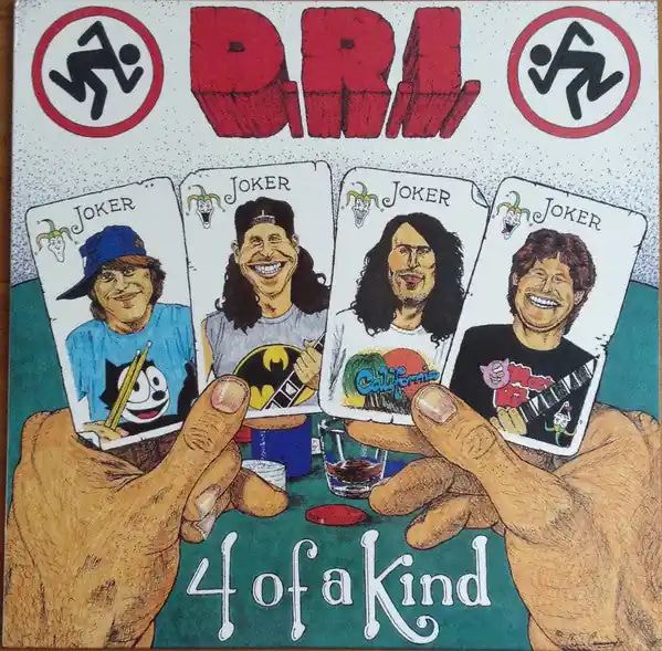 Brand New D.R.I - 4 Of A Kind (LP, 2021 Remastered edition)