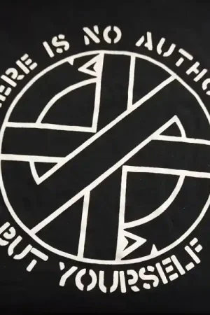 Crass - There Is No Authority But Yourself (T-shirt) New Release