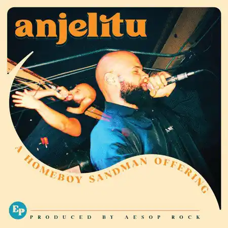Top Pick Homeboy Sandman & Aesop Rock - Anjelitu (EP, 'Orange Twister' vinyl)