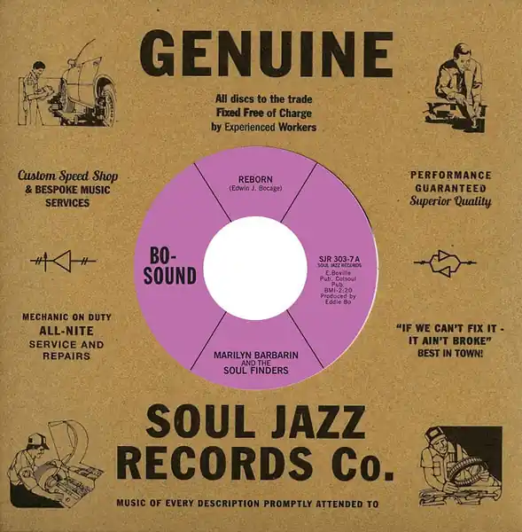 Brand New Marilyn Barbarin & The Soul Finders - Reborn/Believe Me (7")