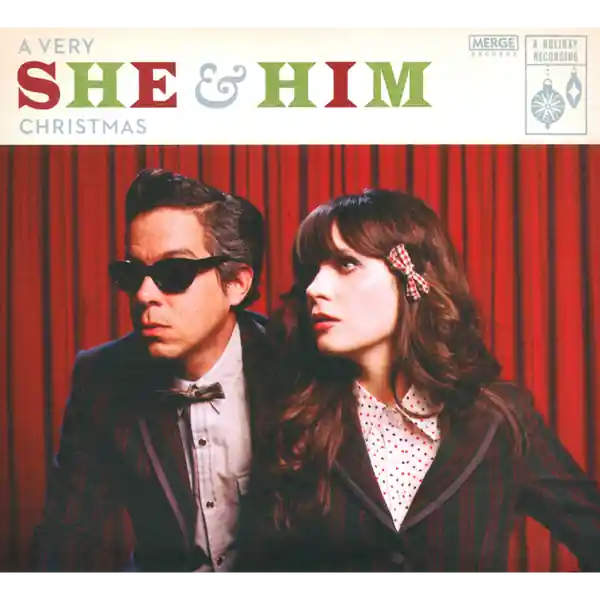 She & Him - A Very She & Him Christmas (LP+7", metallic silver vinyl) While Supplies Last