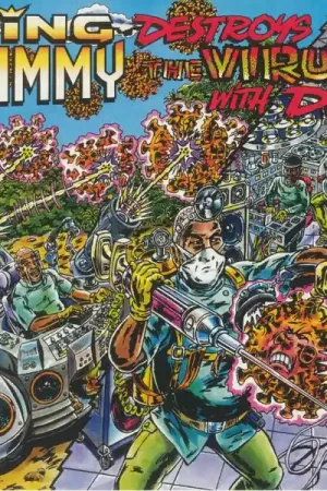 Sale SALE: King Jammy - Destroys The Virus With Dub (LP, inc poster) was £22.99