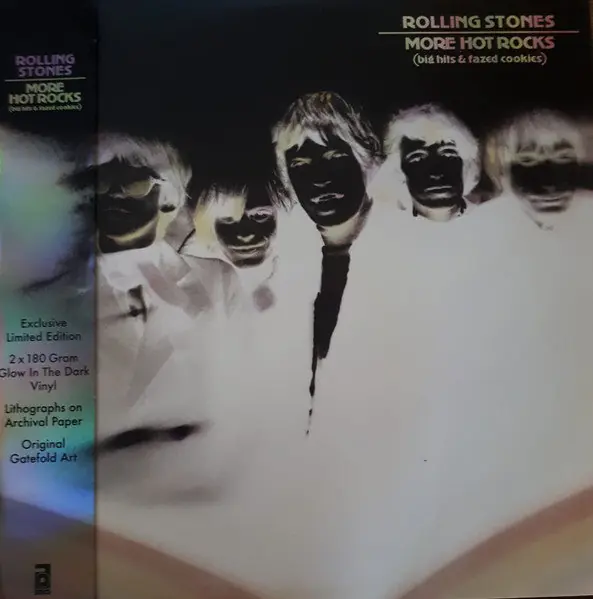 Rolling Stones - More Hot Rocks (Big Hits & Fazed Cookies) (2xLP, Glow, Lithoprint) Warranty Included