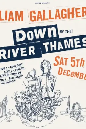 Editor’s Pick Liam Gallagher - Down By The River Thames (2xLP, orange vinyl)