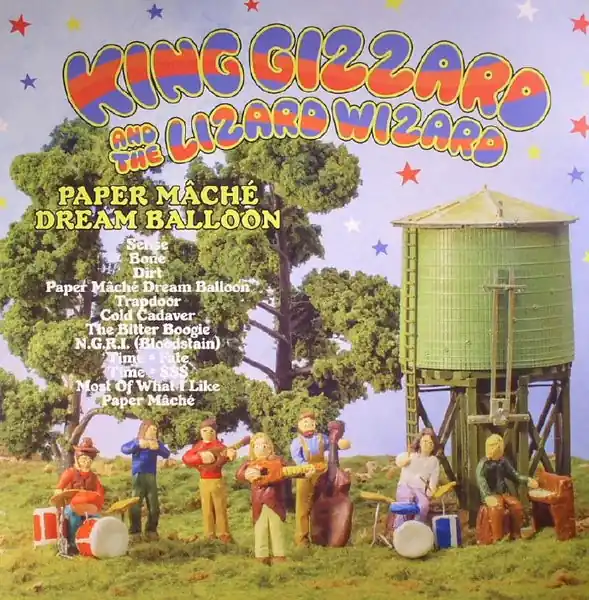 Budget King Gizzard & The Lizard Wizard - Paper Mâché Dream Balloon + Instrumentals (2xLP)