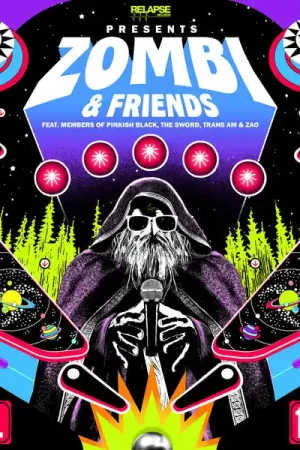 Free Shipping Zombi - Zombi & Friends Vol 1 (LP, silver vinyl)