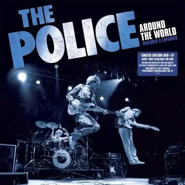 The Police - Around The World: Restored & Expanded (LP+DVD, blue vinyl) Last Chance
