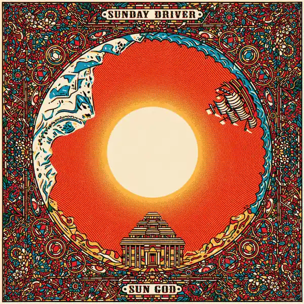 SALE: Sunday Driver - Sun God (LP, 'fire red') was £20.99 Warranty Included