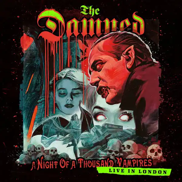 Order Now The Damned - A Night of A Thousand Vampires (2xLP, glow in dark vinyl)