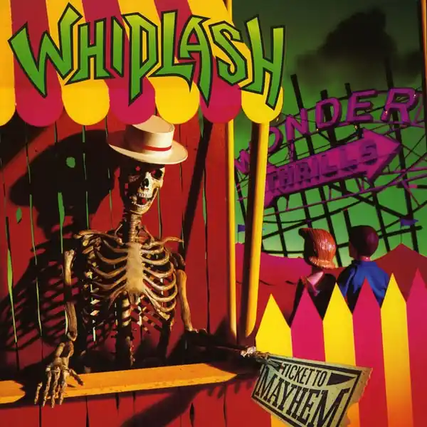 Whiplash - Ticket To Mayhem (LP, swamp green vinyl) Holiday Sale