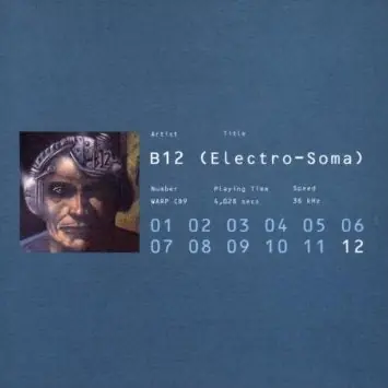 B12 - Electro-Soma (2xLP, 2017 Reissue) Limited Edition