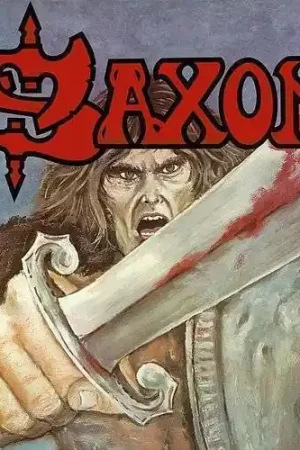 Super Sale Saxon - Saxon (LP, blue and red splatter vinyl)