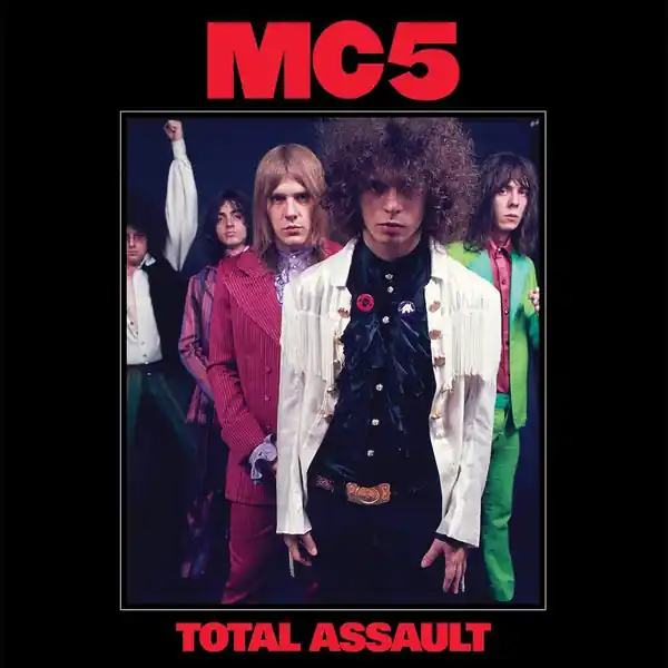Budget MC5 - Total Assault (3xLP Boxset, Red/White/Blue Coloured Vinyl)