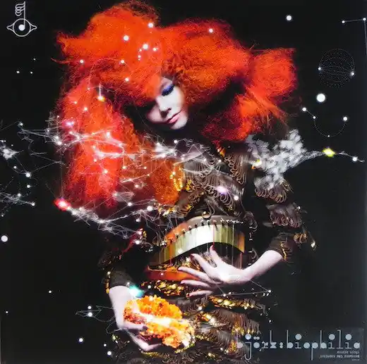 Bargain Bjork - Biophilia (2xLP, orange/blue vinyl)