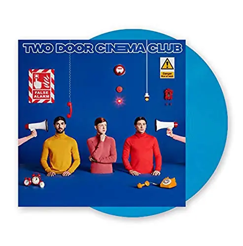 Two Door Cinema Club – False Alarm (LP, Blue Vinyl) Fast Shipping