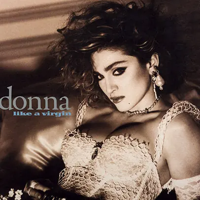Madonna - Like A Virgin (LP, clear vinyl) Low Price
