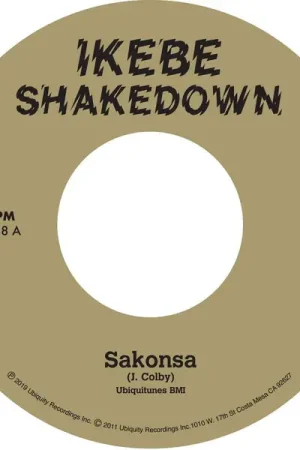 Price Cut Ikebe Shakedown - Sakonsa / Green And Black (7")