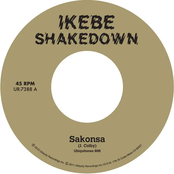 Price Cut Ikebe Shakedown - Sakonsa / Green And Black (7")