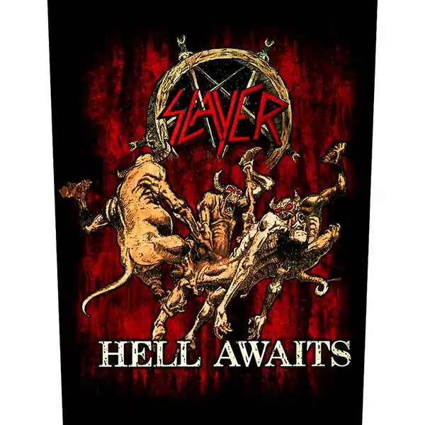 Slayer- Hell Awaits (Backpatch) Exclusive