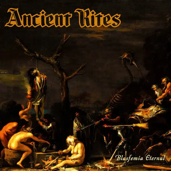 In Demand Ancient Rites - Blasfemia Eternal (LP, orange vinyl)