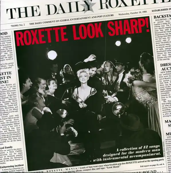 Roxette - Look Sharp (LP, Clear vinyl) Luxury