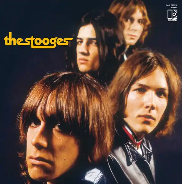 The Stooges - s/t (LP, clear black swirl vinyl) Viral