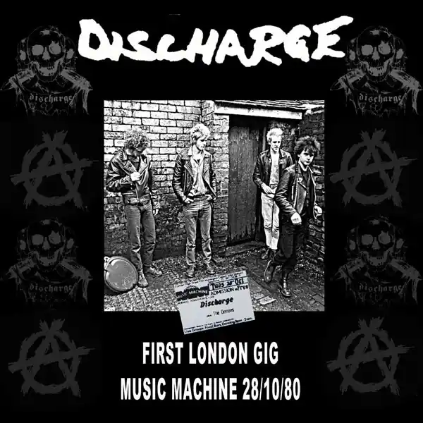 Discharge - First London Gig Music Machine 28/10/80 (LP, purple vinyl) Buy Online