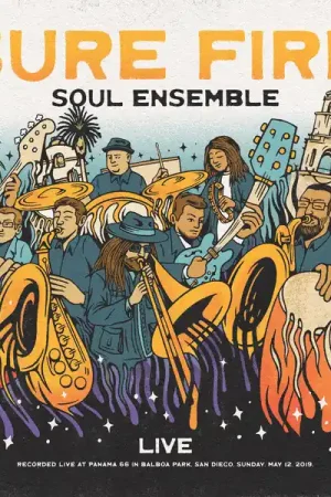 The Sure Fire Soul Ensemble - Live At Panama 66 (LP, clear with orange swirl vinyl) Luxury