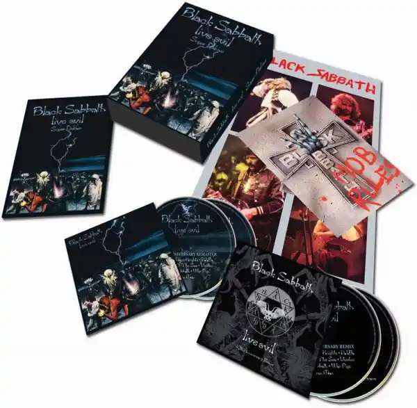 Buy Direct SALE: Black Sabbath - Live Evil (4xCD boxset) was £94.99