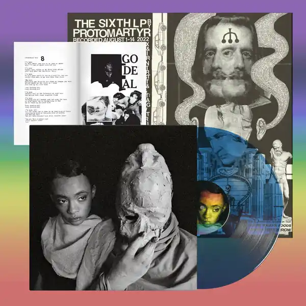 Protomartyr - Formal Growth In The Desert (LP, indies-only translucent blue vinyl inc zine) Instant Buy
