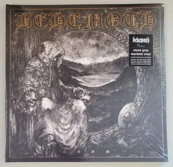 Money Back Guarantee Behemoth - Grom (2xLP, 'Stone grey marbled')