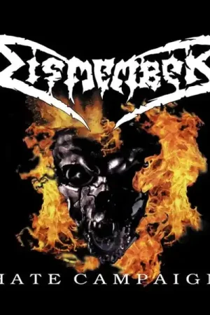 Grab Now Dismember - Hate Campaign (LP, Orange/Black Splatter)