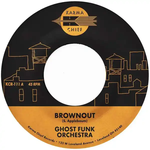Trusted Brand Ghost Funk Orchestra - Brownout/Boneyard Baile (7", fire red vinyl)