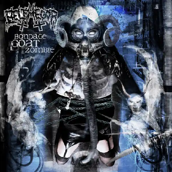 Belphegor - Bondage Goat Zombie (LP, transparent blue/black marbled vinyl) Money Back Guarantee