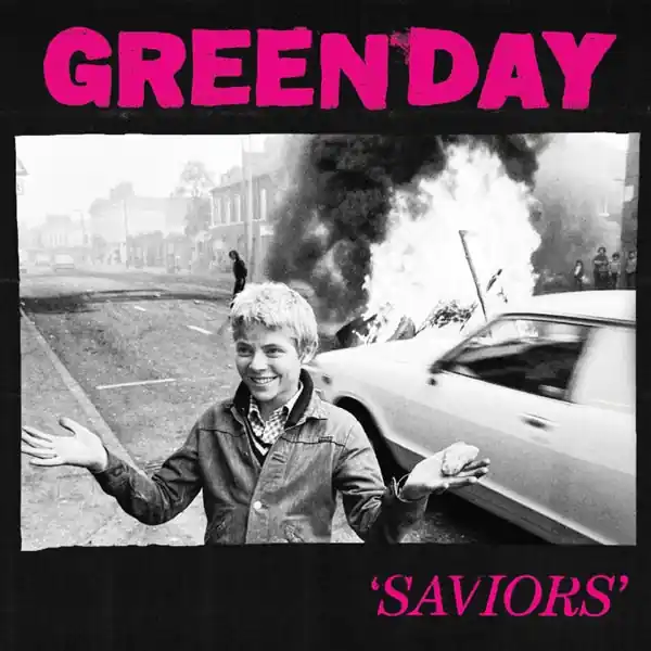 Green Day - Saviors (LP, pink/black marbled vinyl) Trending