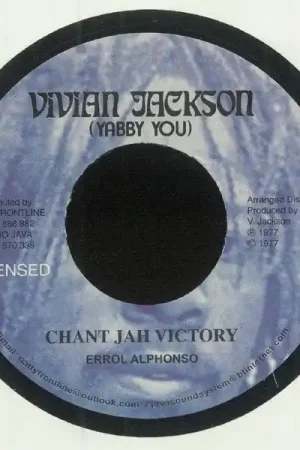 Professional Grade Errol Alphonso - Chant Jah Victory (7")