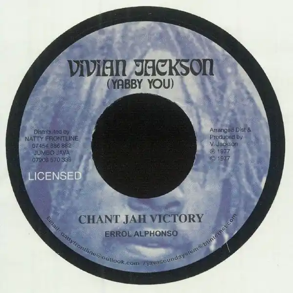 Professional Grade Errol Alphonso - Chant Jah Victory (7")