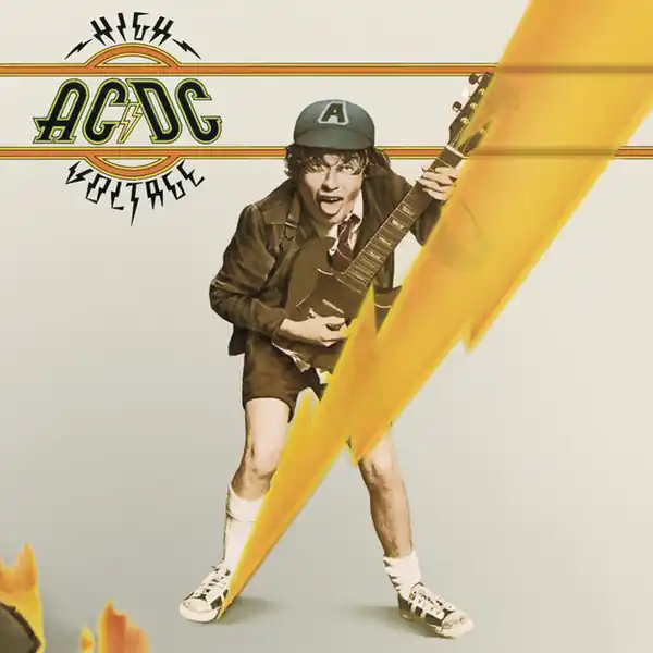 AC/DC - High Voltage (LP, gold vinyl) Weekend Sale