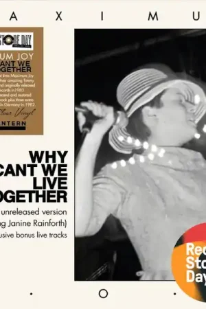 Fresh Stock SALE: Maximum Joy - Why Can't We Live Together (LP, Clear Vinyl) was £24.99