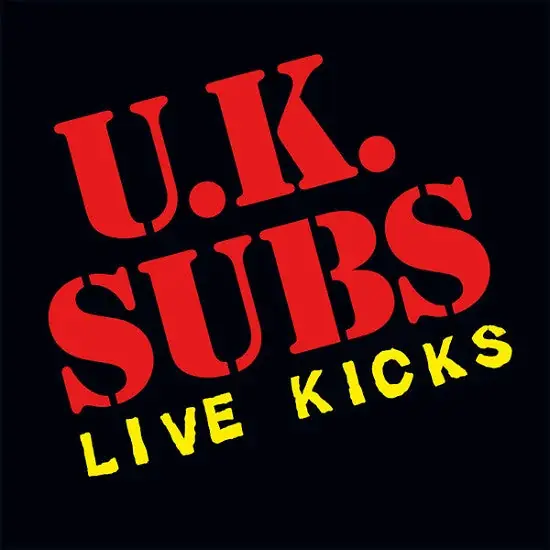 UK Subs - Live Kicks (LP, orange vinyl) Price Cut