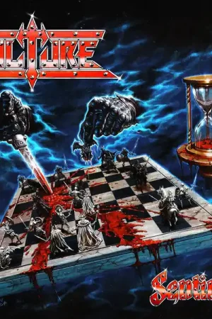 Viral Vulture - Sentinels (LP, bright red white marble vinyl)