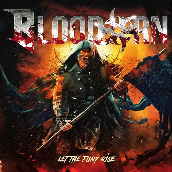 Viral SALE: Bloodorn - Let The Fury Rise (LP, orange/black marbled vinyl) was £27.99