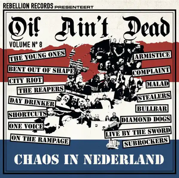 Various - Oi! Ain't Dead Volume 8 (Chaos In Nederland) (LP, orange vinyl) New Release