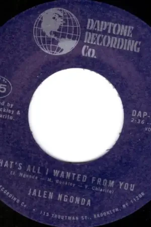 Jalen N'Gonda - That's All I Wanted From You / So Glad I Found You (7") In Demand