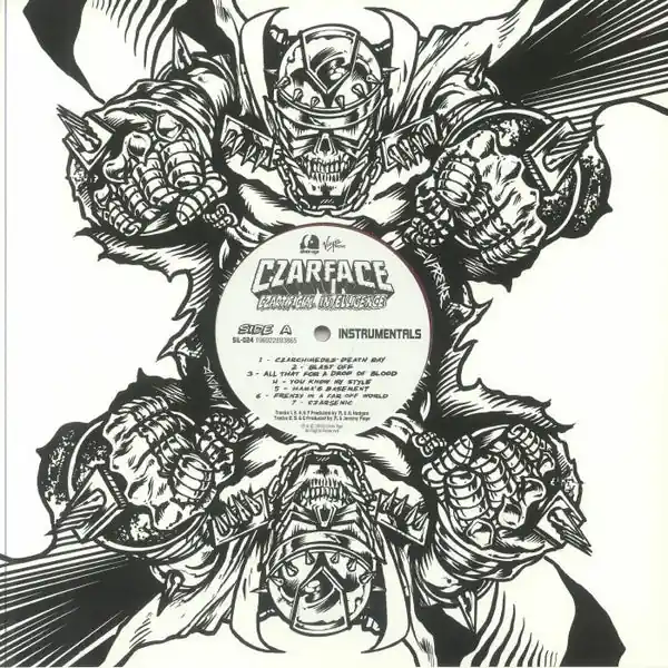 Czarface - Czartificial Intelligence Instrumentals (LP, Czarvard crimson vinyl) Weekend Sale