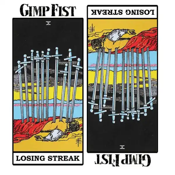 Gimp Fist - Losing Streak (LP, blue/magenta marbled vinyl) Secure Checkout