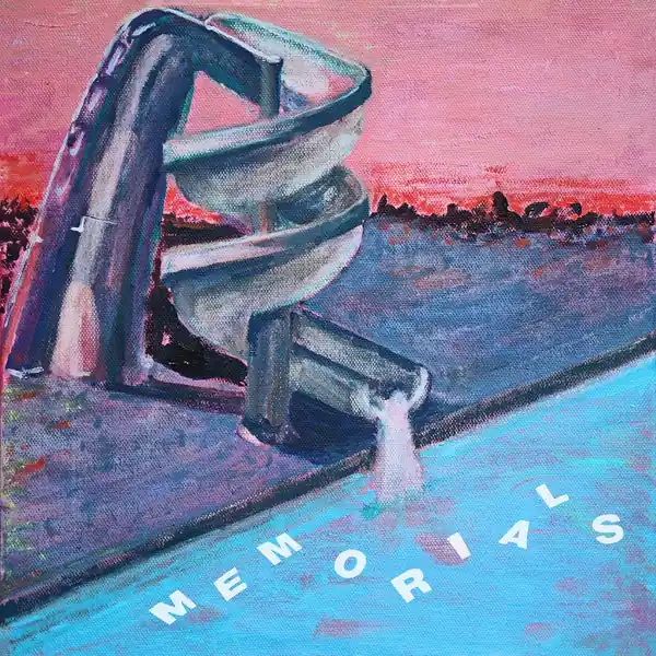 Final Sale Memorials - Memorial Waterslides (LP, pink vinyl)