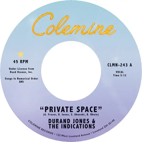 Durand Jones & The Indications - Private Space (7", purple vinyl) No Minimum Order