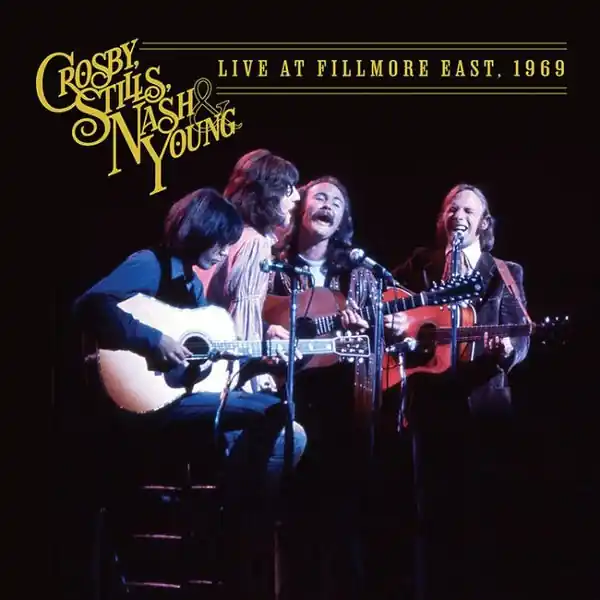 No Minimum Order Crosby, Stills, Nash & Young - Live At Fillmore East, 1969 (2xLP, clear vinyl)